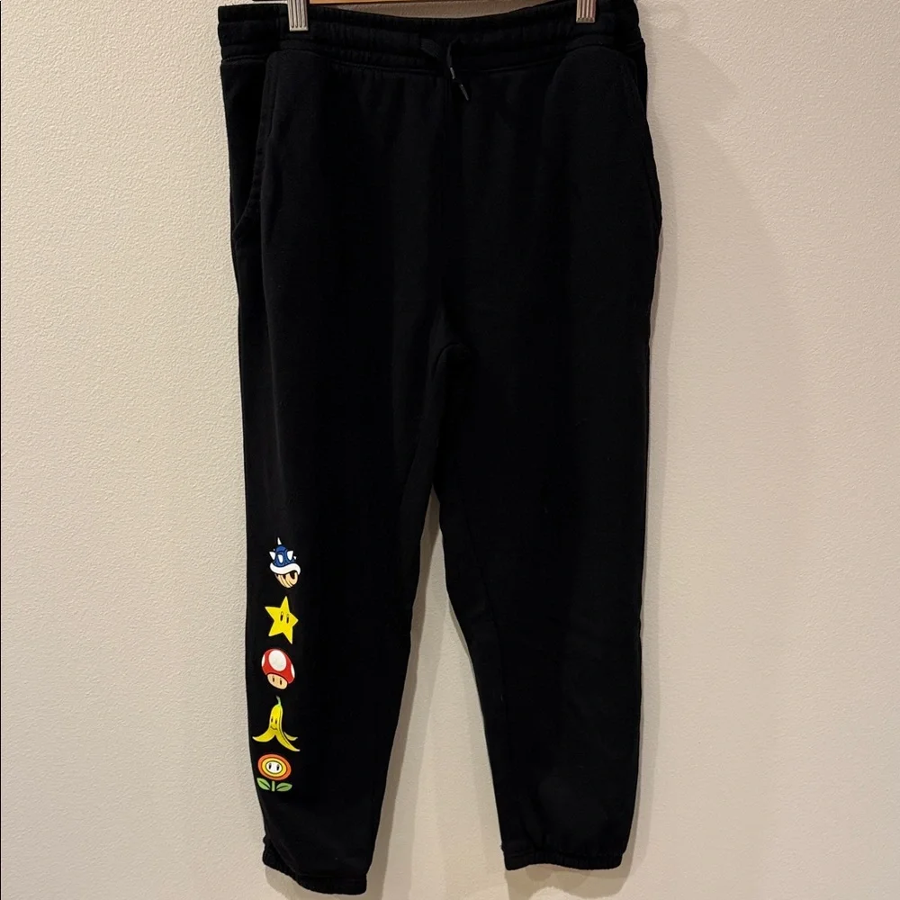 Kids Mario Kart Black Nintendo Sweatpants